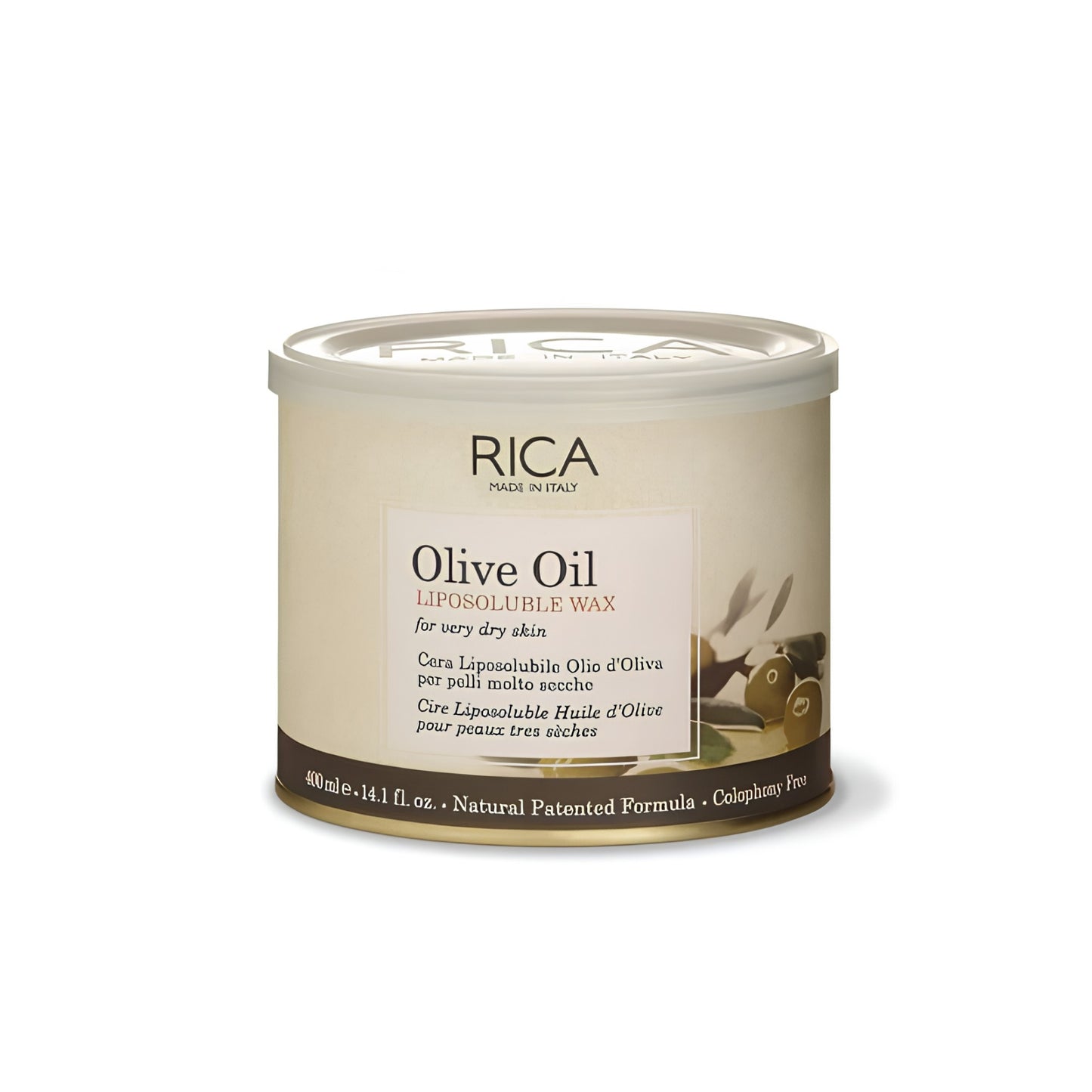 Rica Liposoluble Wax - Olive Oil - 400ml