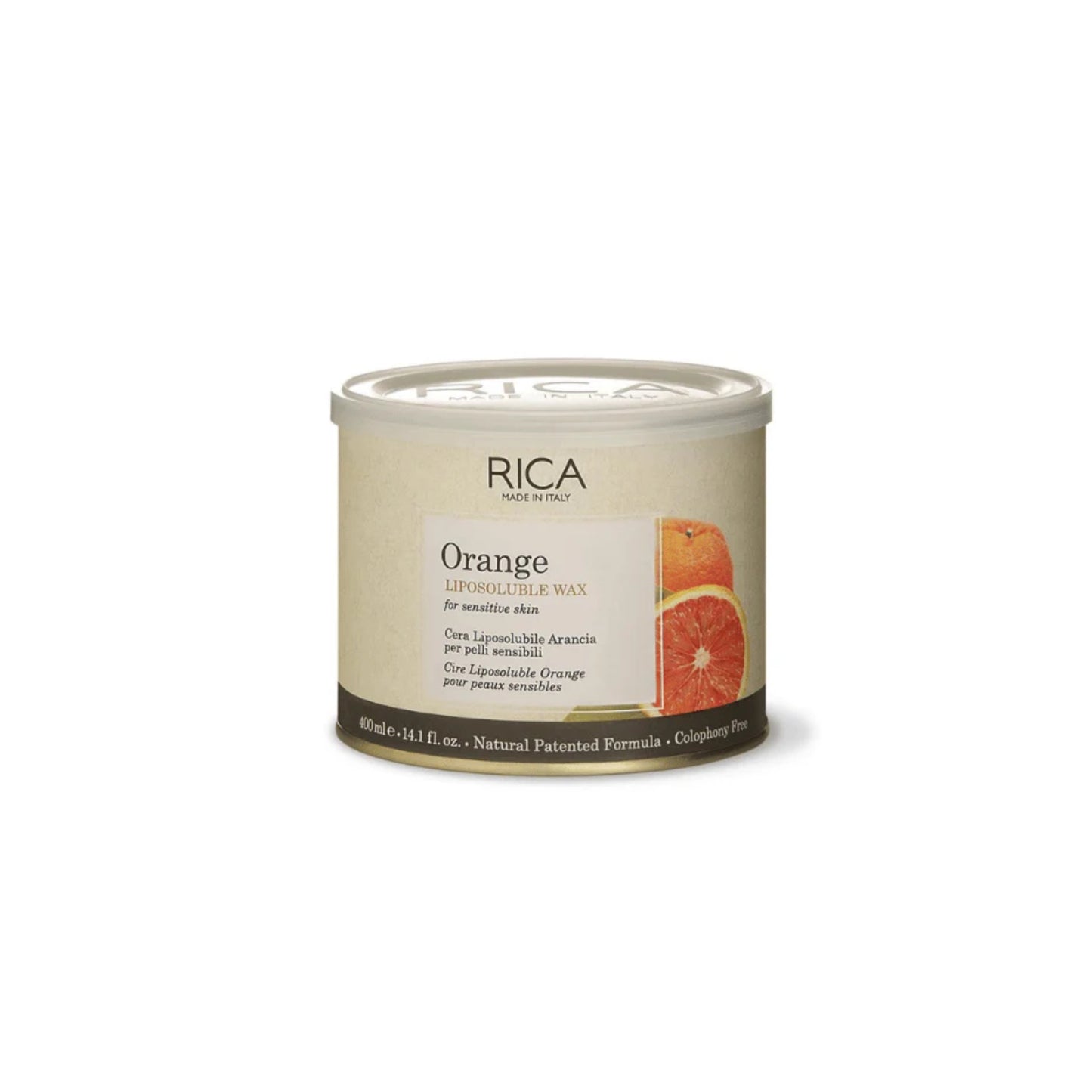 Rica Liposoluble Wax - Orange- 400ml