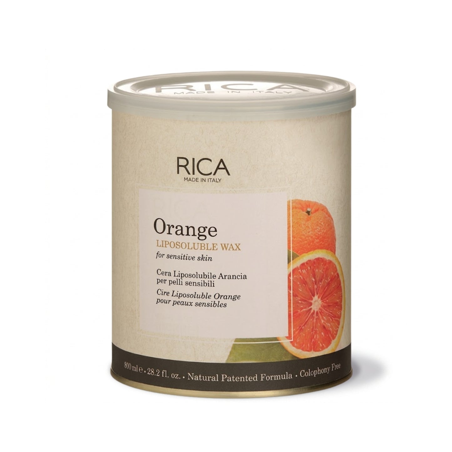 Rica Liposoluble Wax - Orange - 800ml