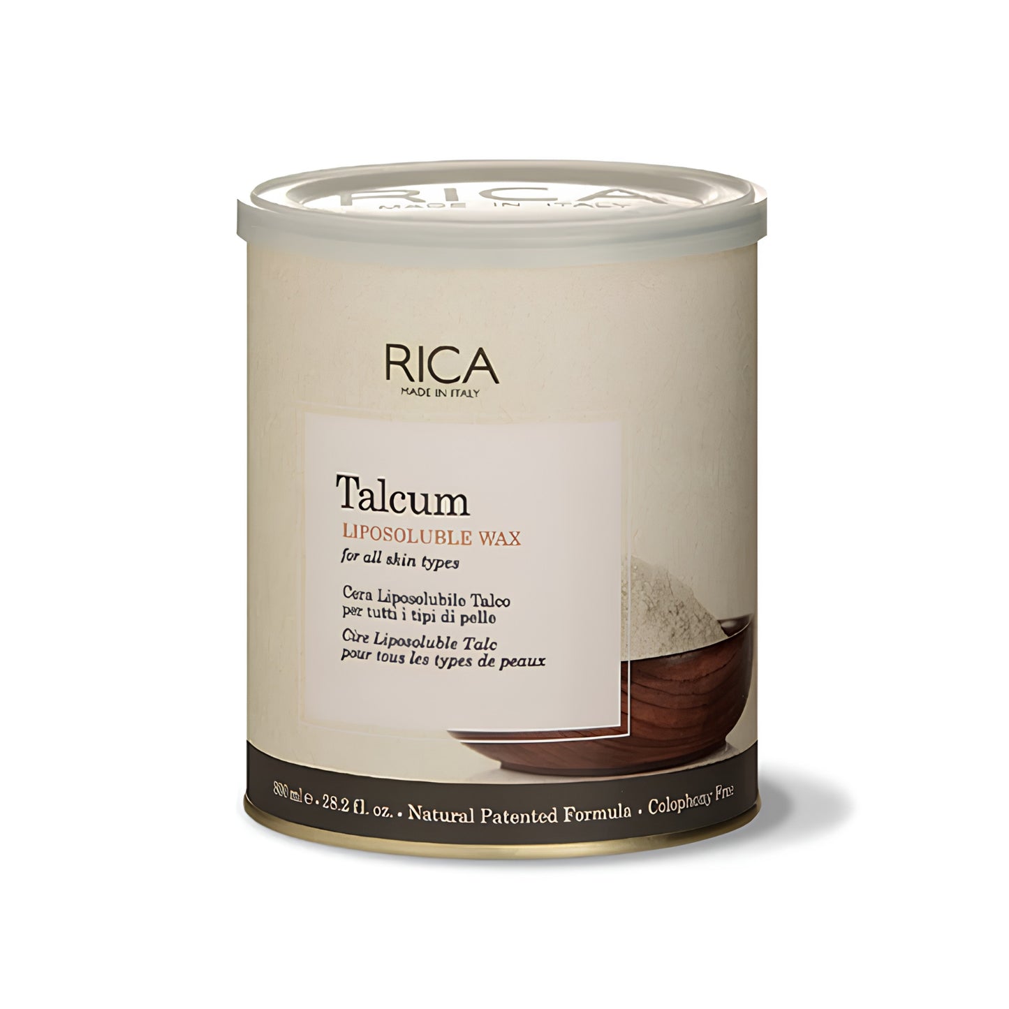 Rica Liposoluble Wax - Talcum - 800ml