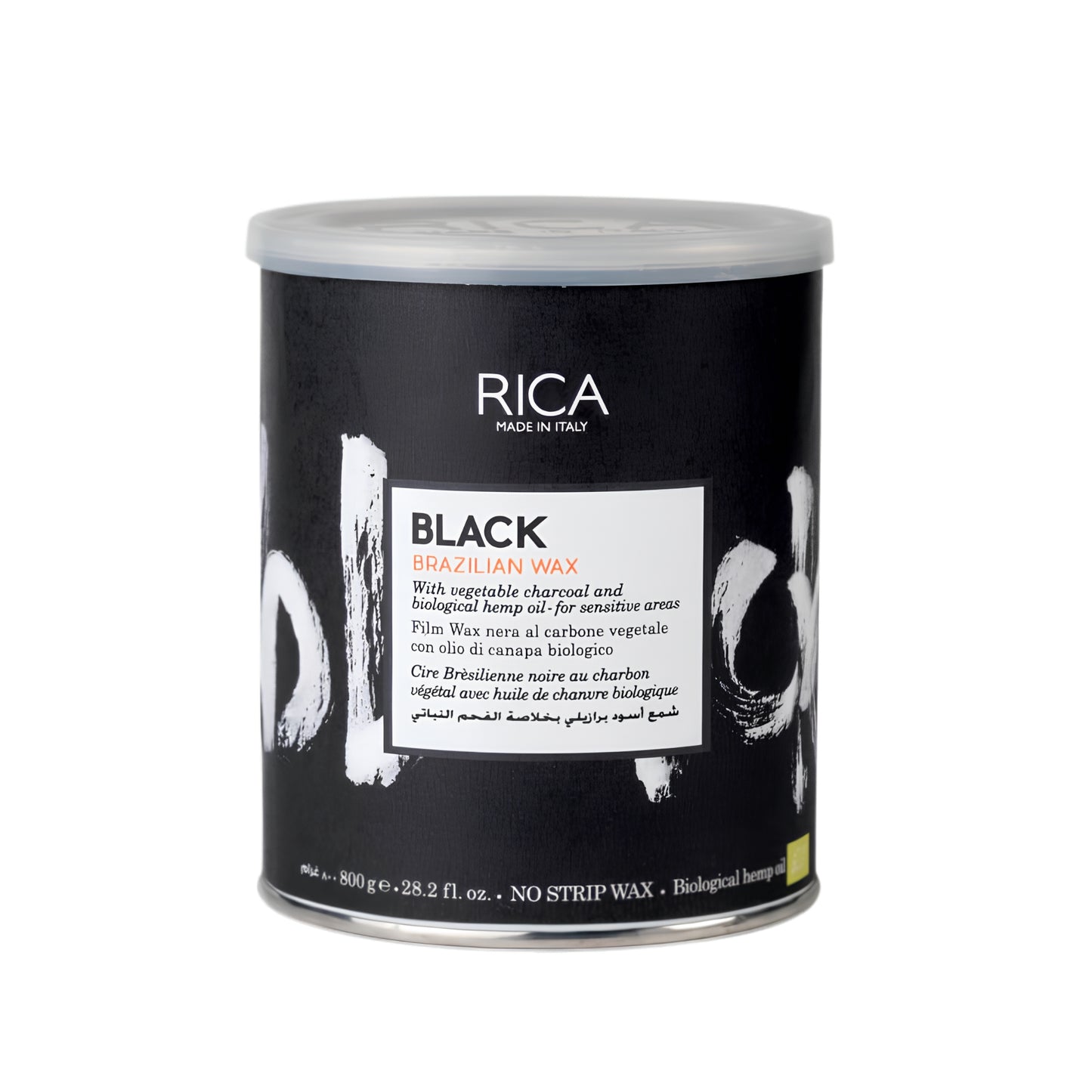 Rica Brazilian Wax - Black - 800ml