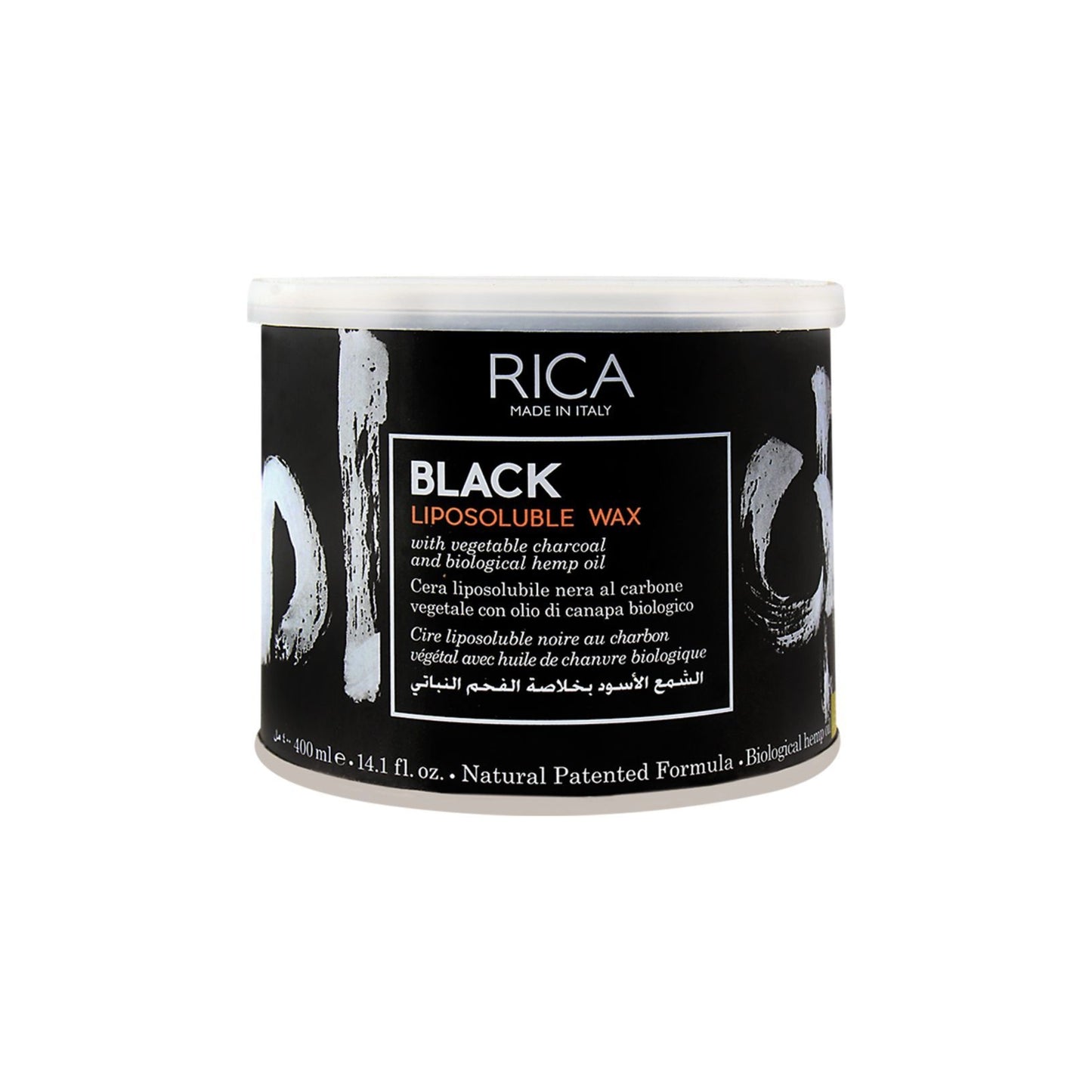 Rica Liposoluble Wax - Black Wax - 400ml