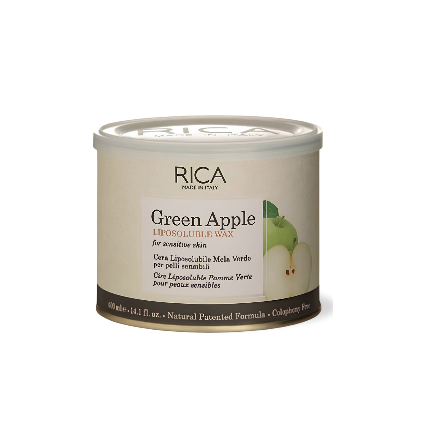Rica Liposoluble Wax - Green Apple - 400ml