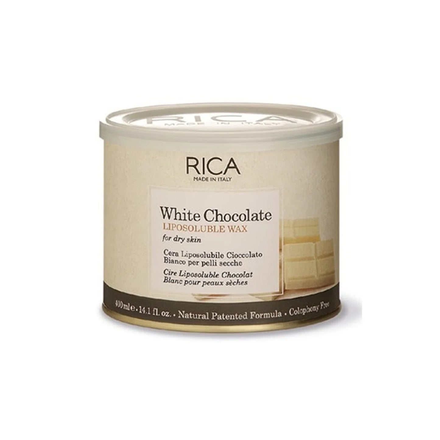 Rica Liposoluble Wax - White Chocolate - 400ml