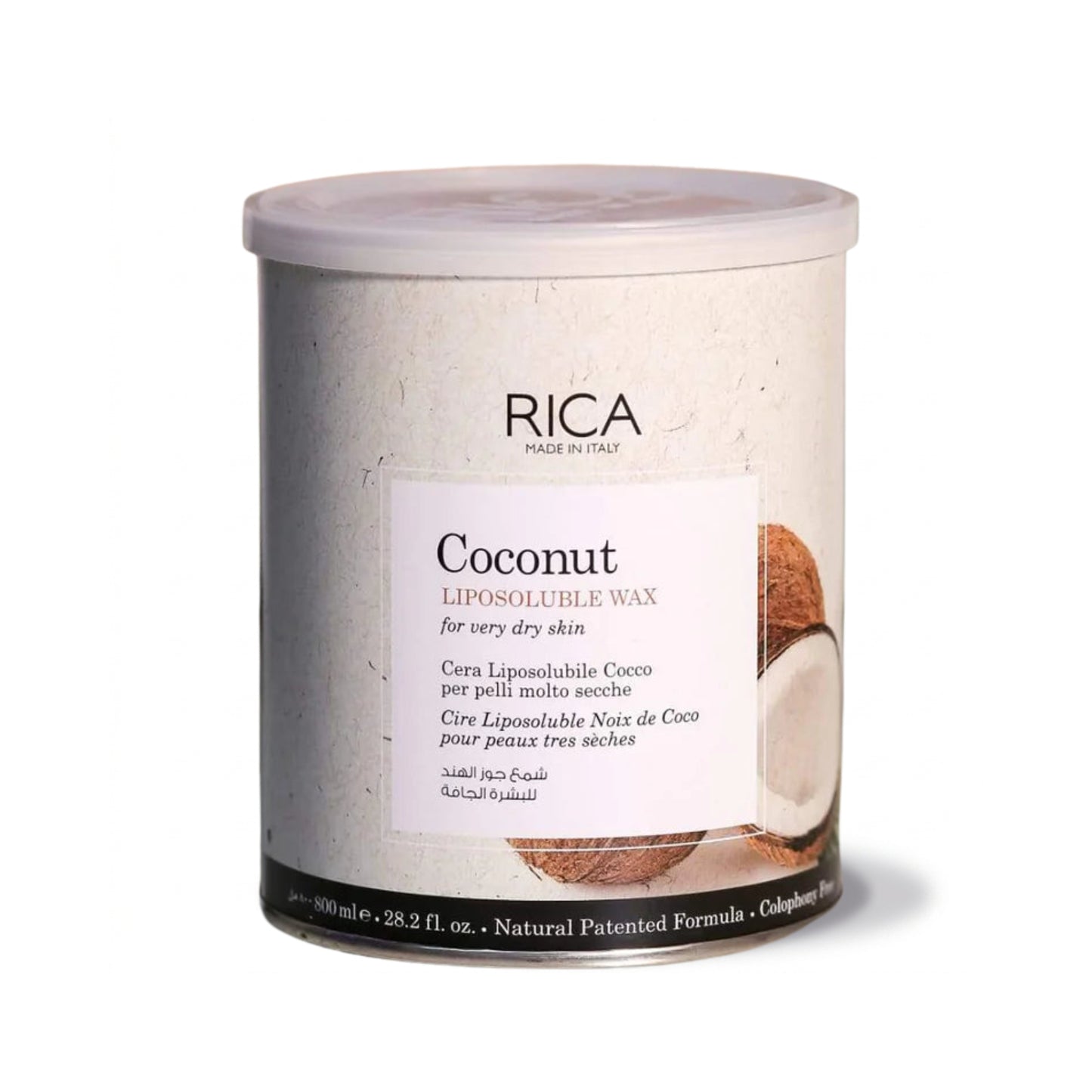Rica Liposoluble Wax - Coconut - 800ml
