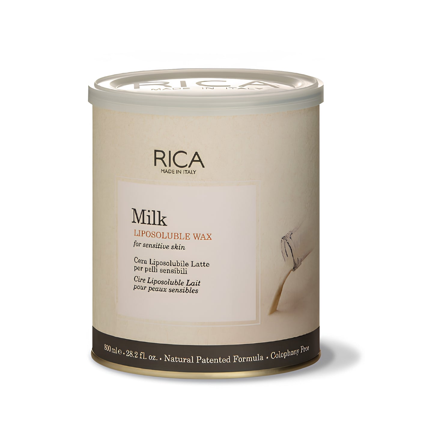 Rica Liposoluble Wax - Milk - 800ml
