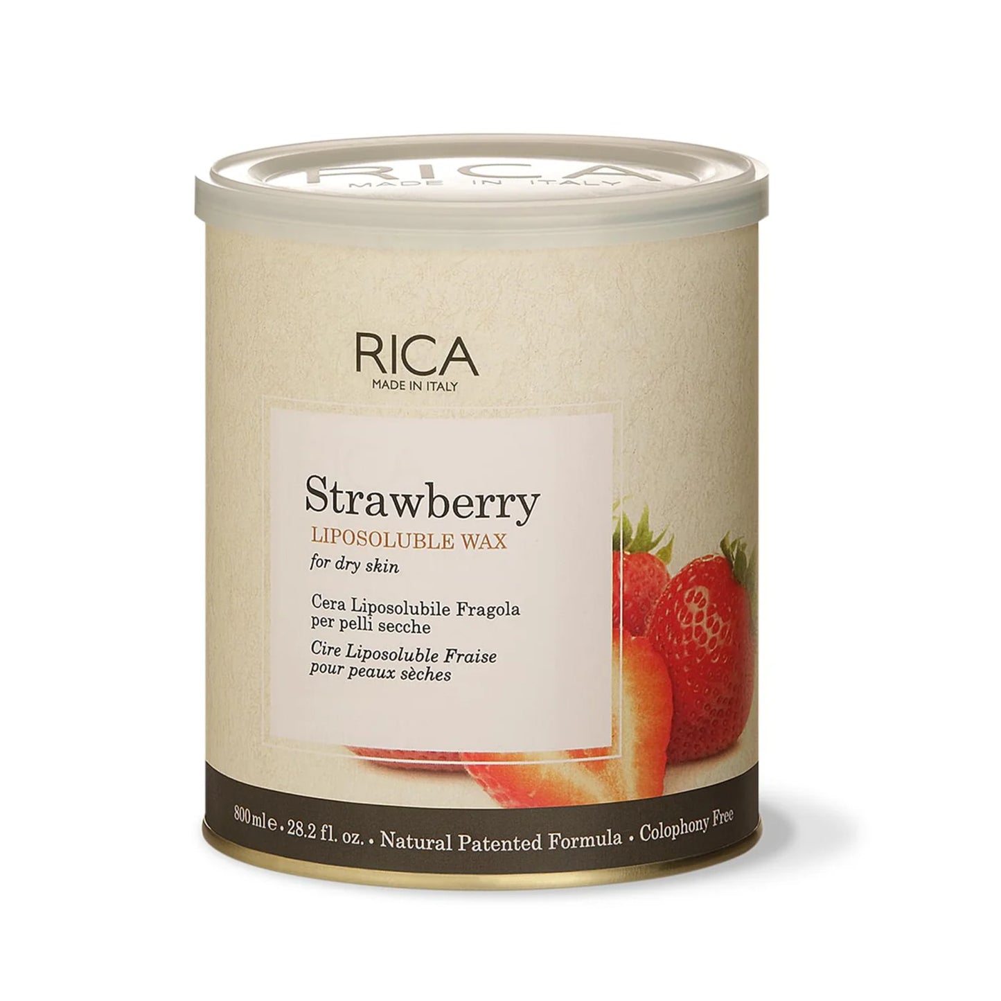 Rica Liposoluble Wax - Strawberry - 800ml