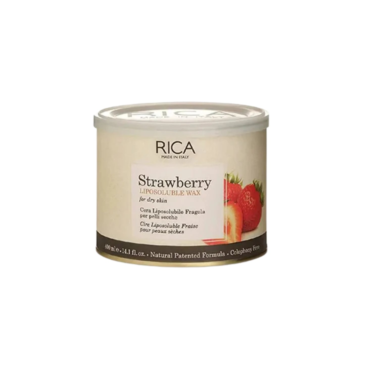 Rica Liposoluble Wax - Strawberry - 400ml