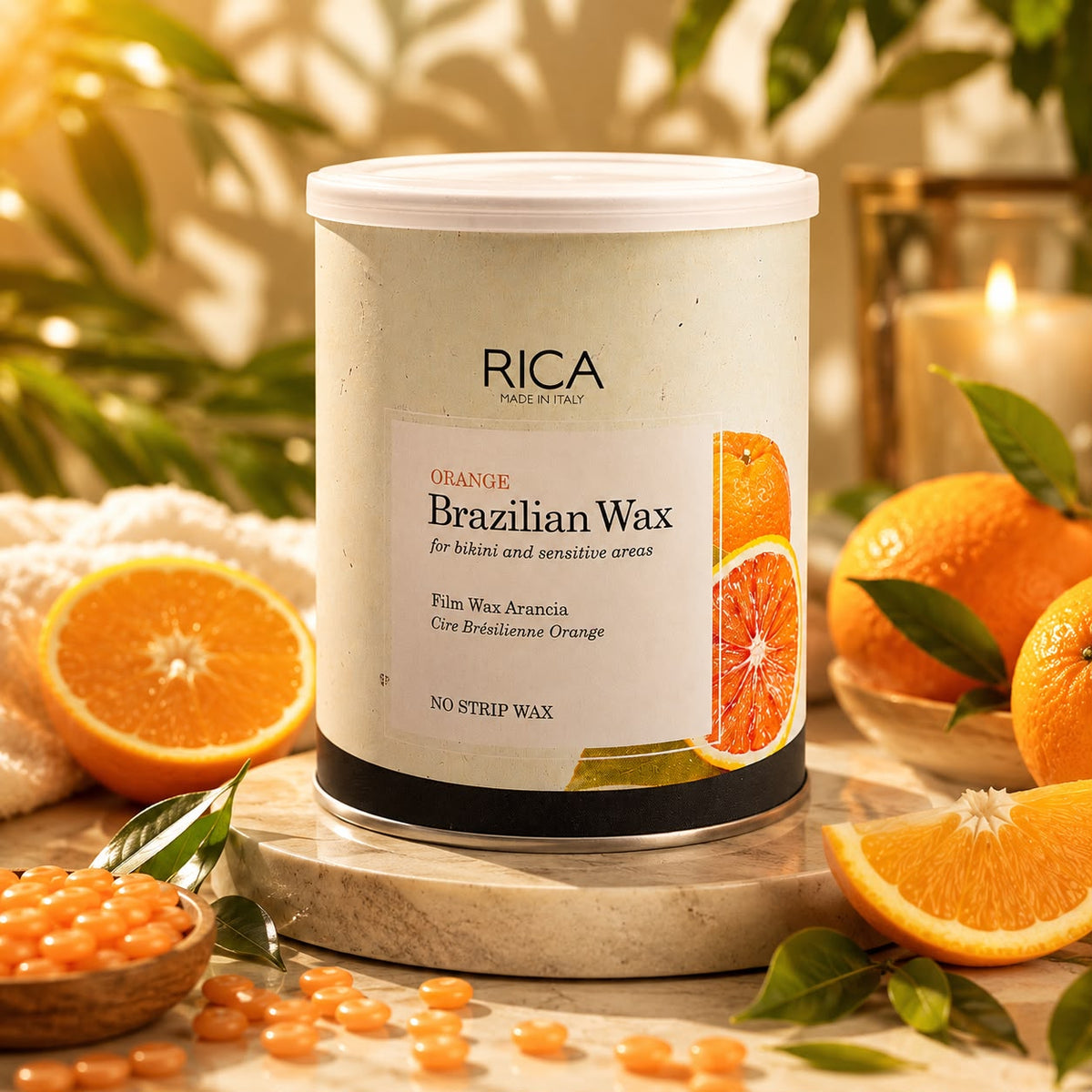 Rica Brazilian Wax - Orange Wax - 800ml