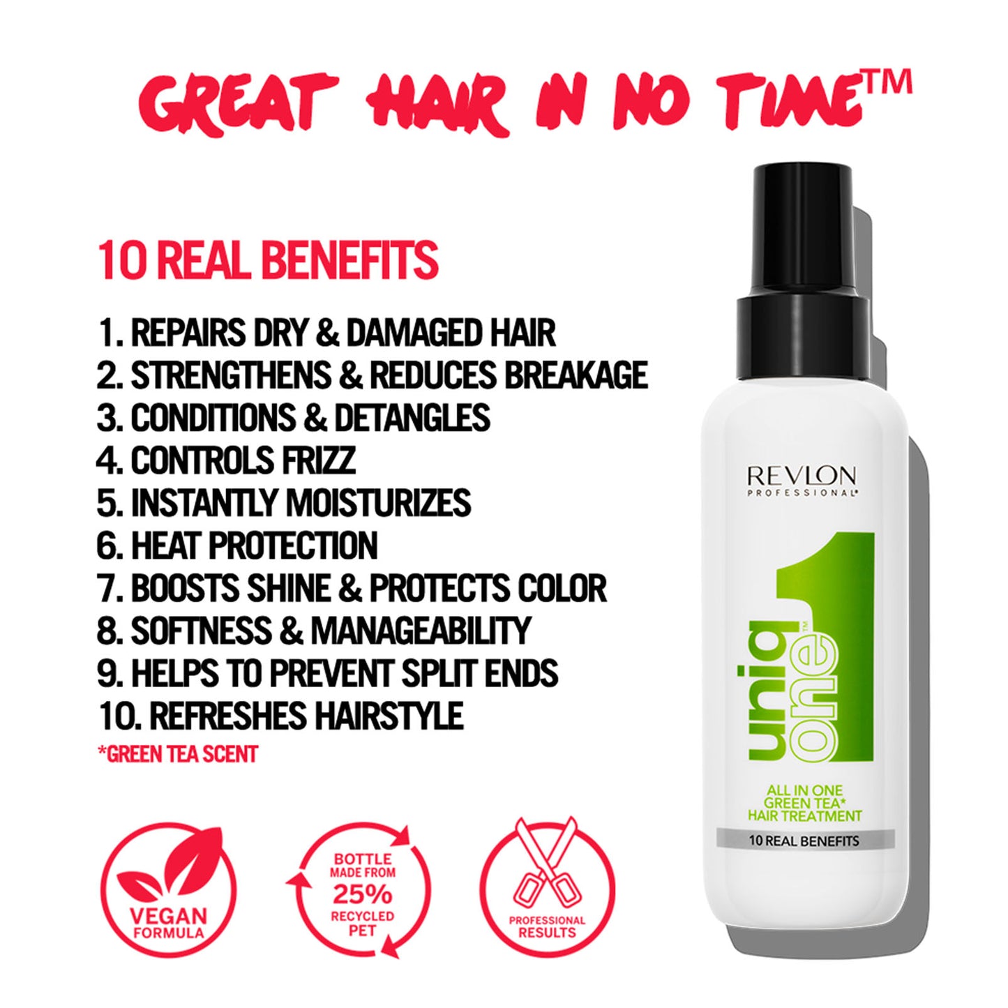 UniqOne™ Hair Treatment - 150ml - Green Tea Fragrance